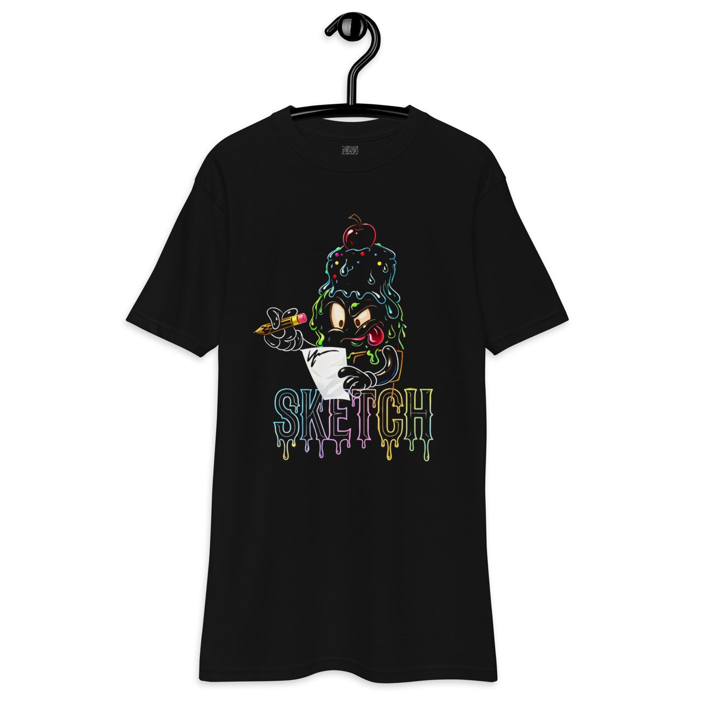 Mean Mugs Sketch Character Graphic Heavyweight Tee