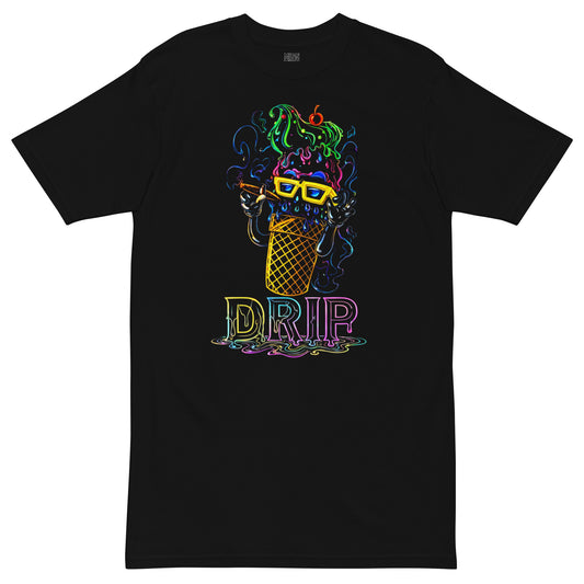 Mean Mugs Drip Character Graphic Heavyweight Tee