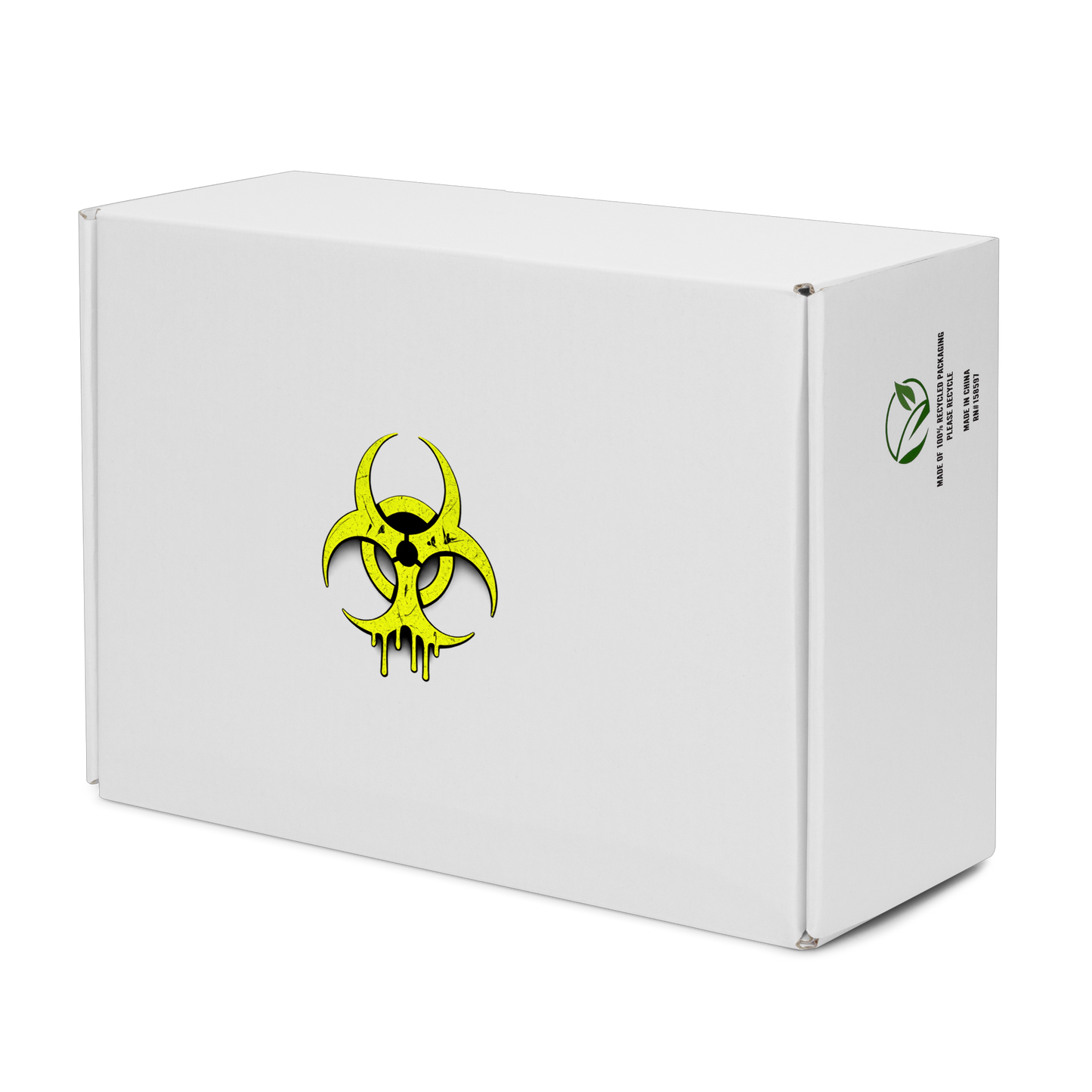 Toxic District Biohazard High Top Canvas Sneakers