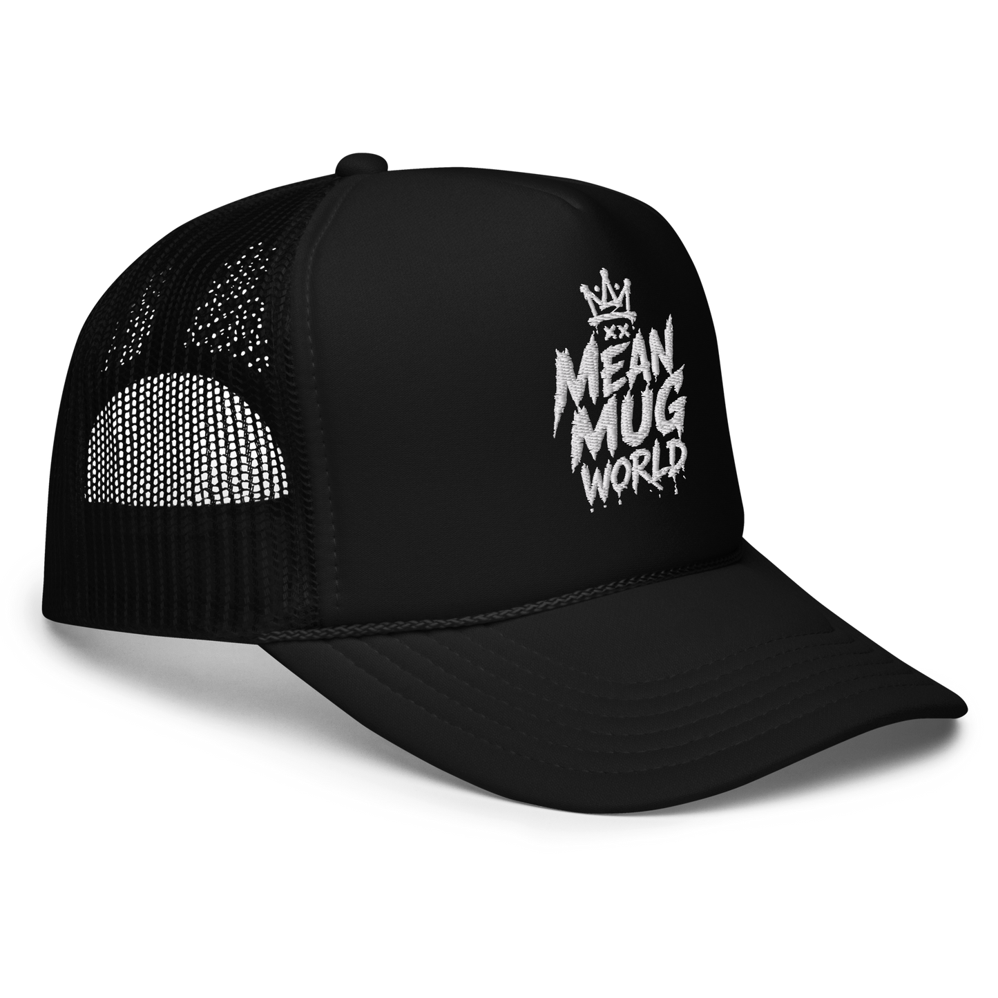 Mean Mug World Trucker Hat