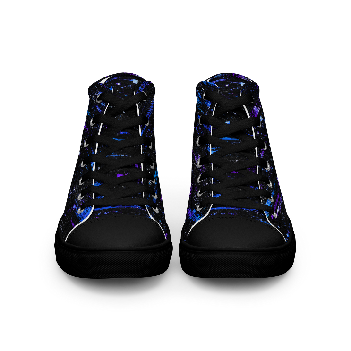 STATIC Signal Lost High Top Canvas Sneakers
