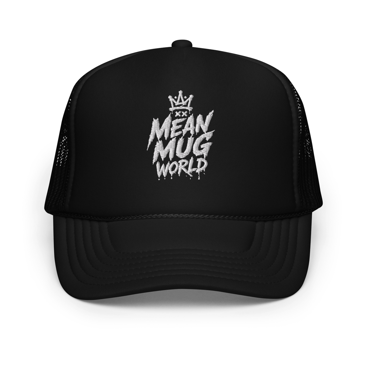 Mean Mug World Trucker Hat
