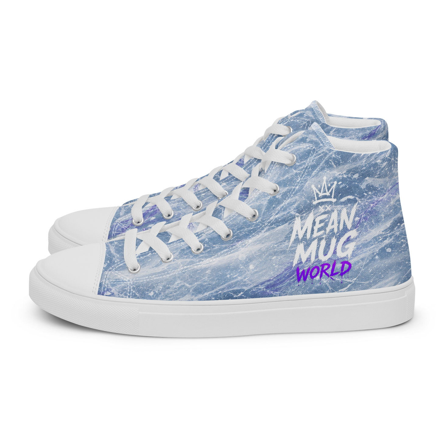 Mean Mug World Signature High Top Canvas Sneakers