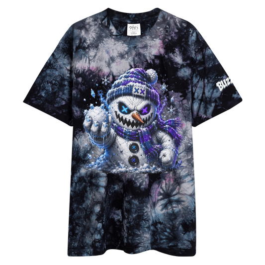 Mean Mug World BLIZZARD Snowman Premium Tee featuring original Frozen Fiends character artwork