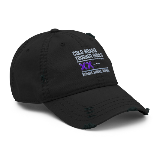 SNOWTIRE Distressed Hat