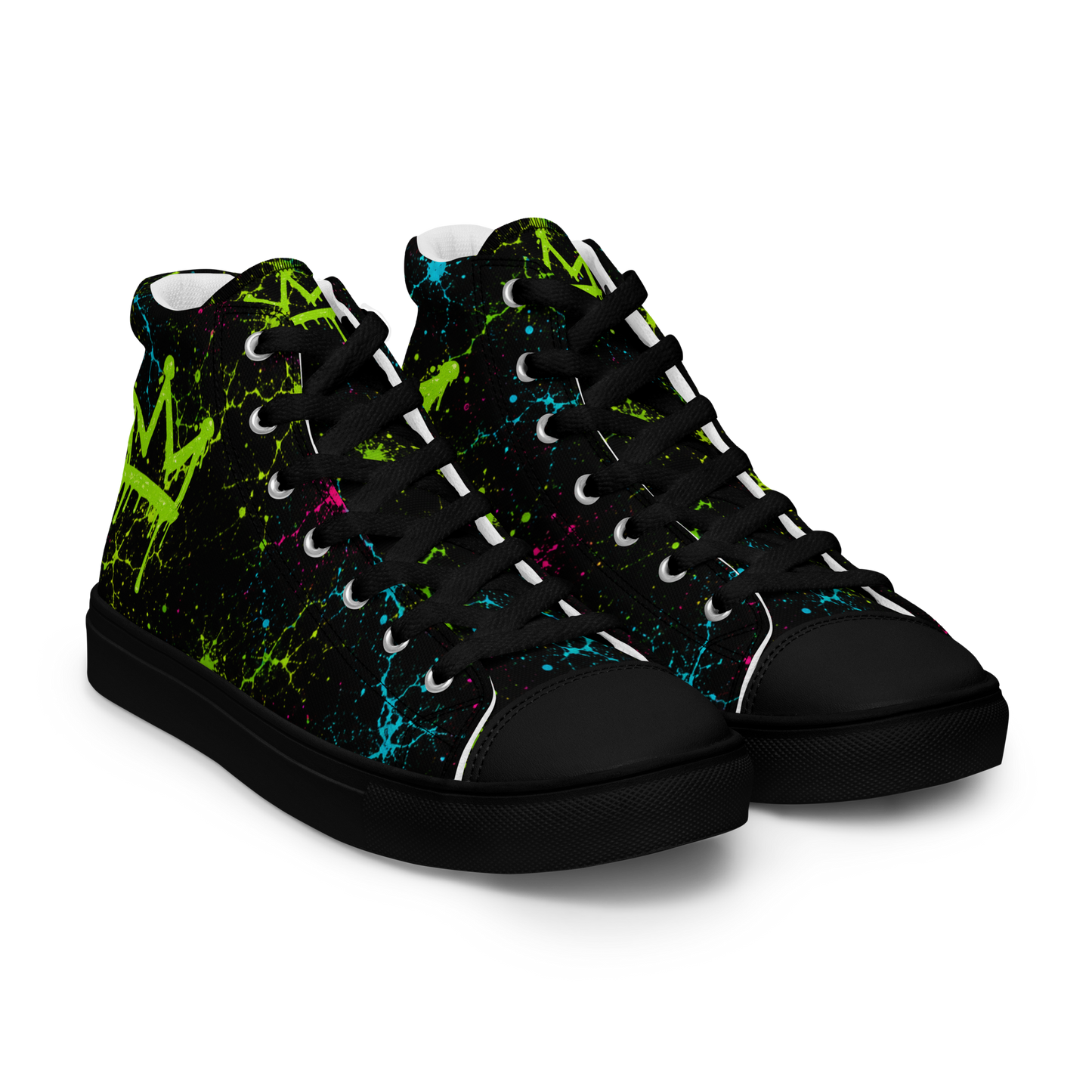 Toxic District Splatter High Tops