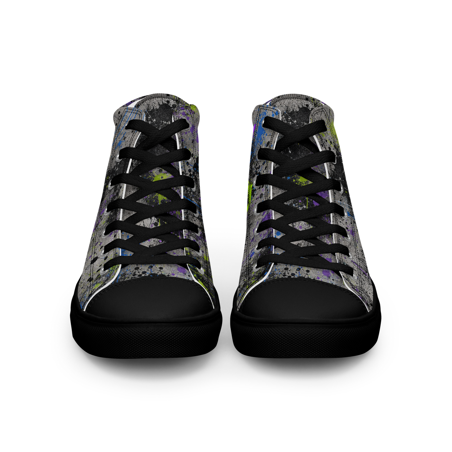 VANDAL Graffiti Warfare High Top Canvas Sneakers