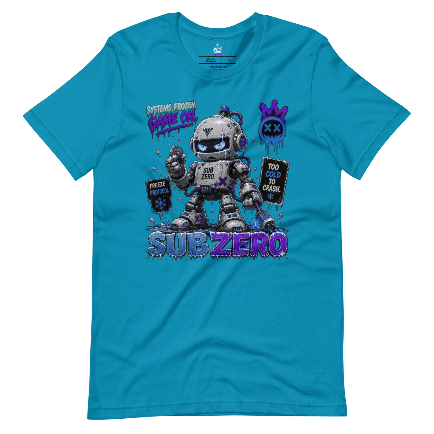 SUB ZERO Ice Robot Graphic T-Shirt