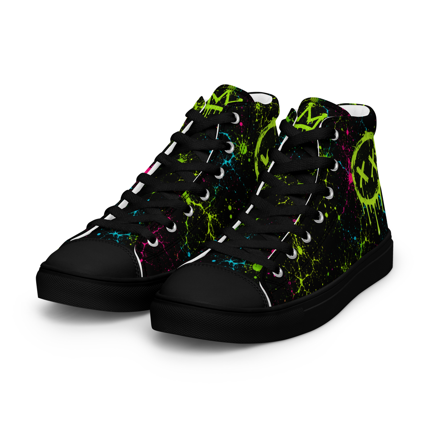 Toxic District Splatter High Tops