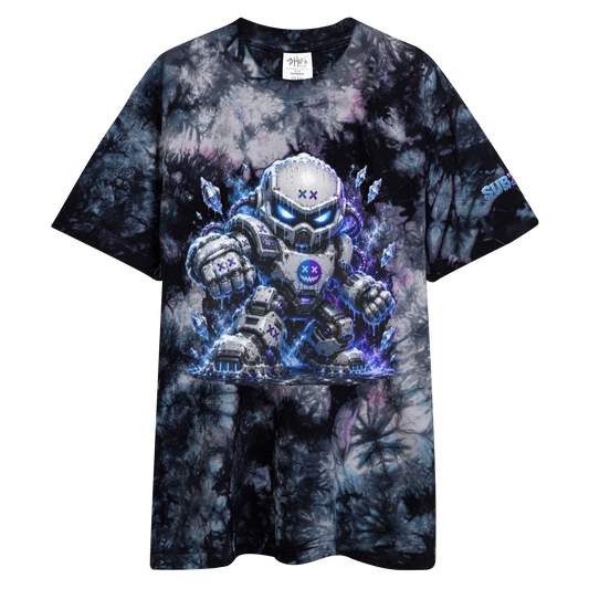 Mean Mug World SUBZERO Ice Robot Premium Tee featuring original Frozen Fiends character artwork