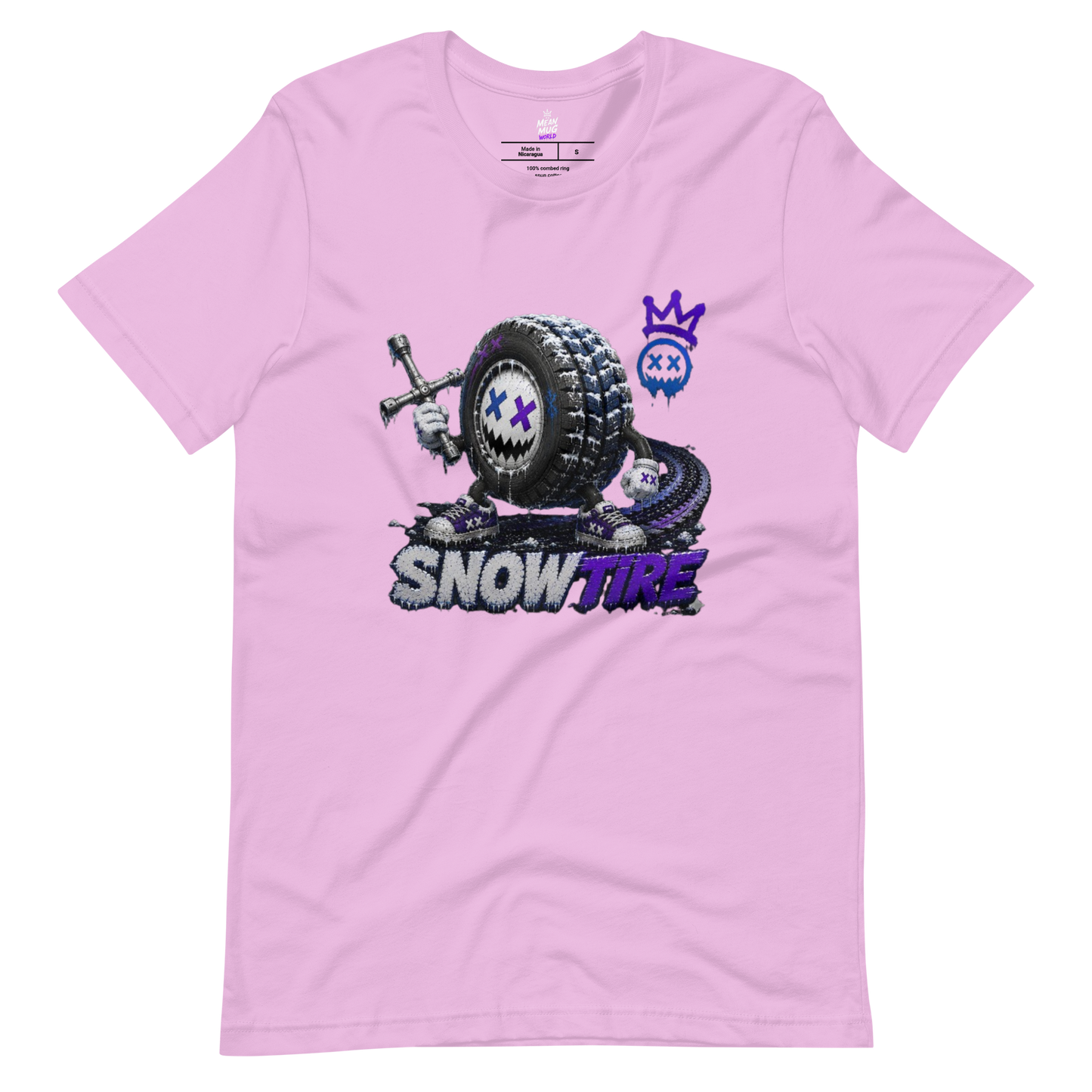 SNOWTIRE Winter Tire Graphic T-Shirt