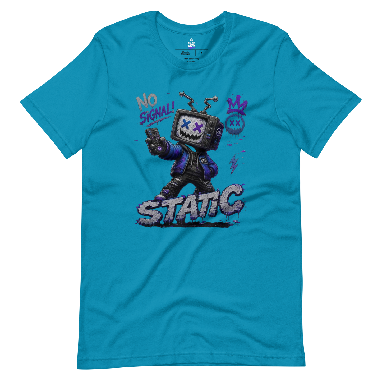 STATIC TV Head Graphic T-Shirt