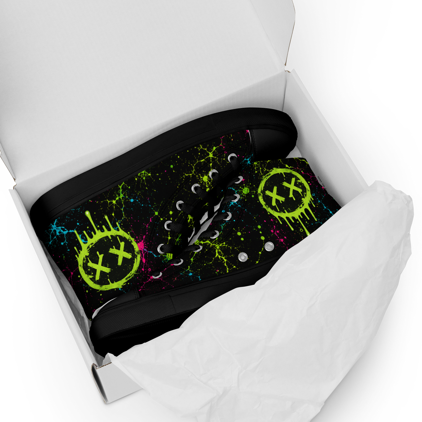 Toxic District Splatter High Tops