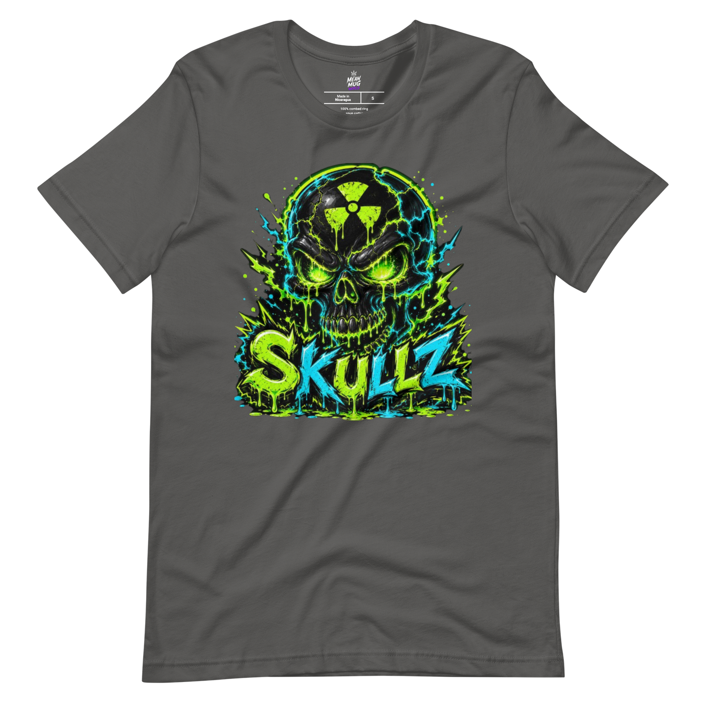 SKULLZ Radioactive Skull Graphic T-Shirt