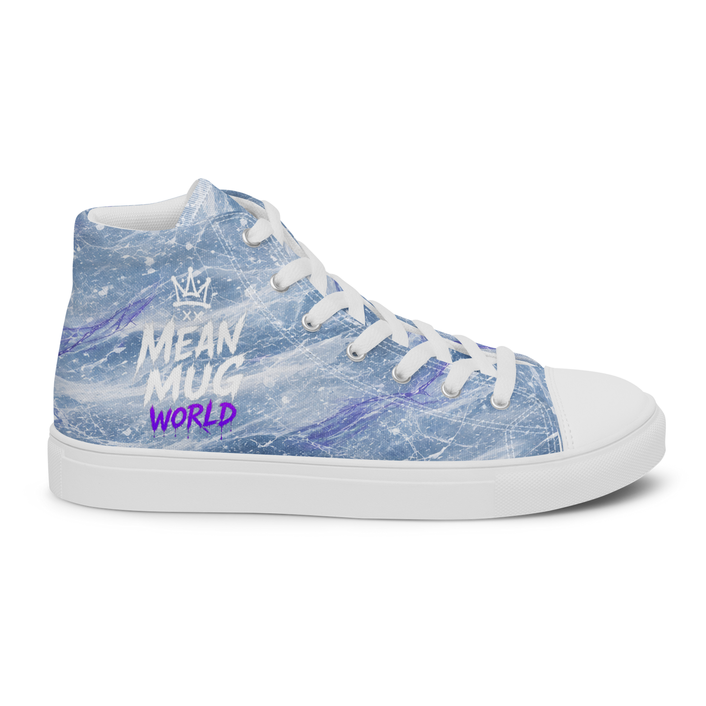 Mean Mug World Signature High Top Canvas Sneakers