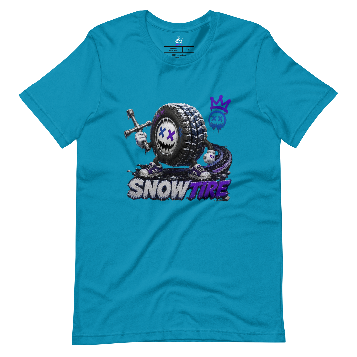 SNOWTIRE Winter Tire Graphic T-Shirt
