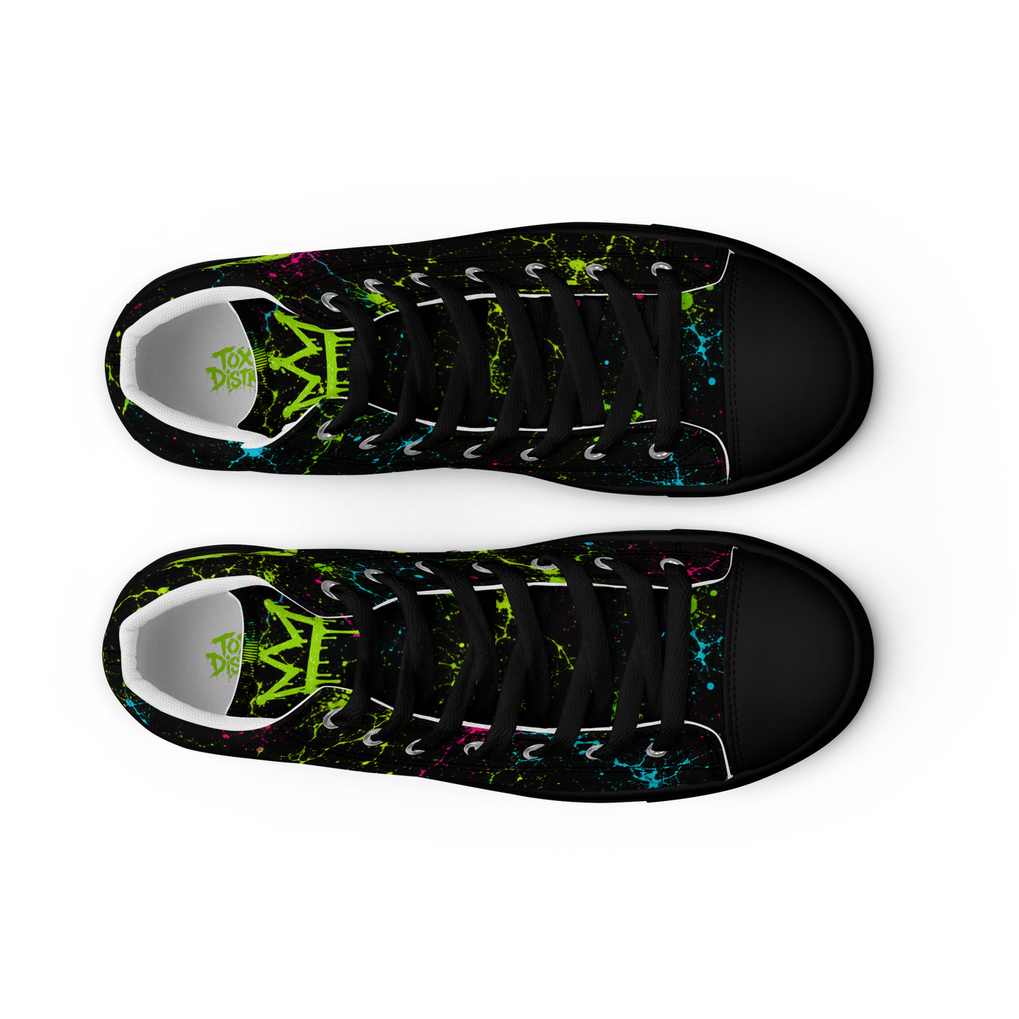 Toxic District Splatter High Tops