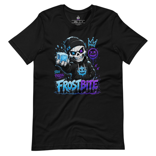 FROSTBITE Ice Skull Graphic T-Shirt